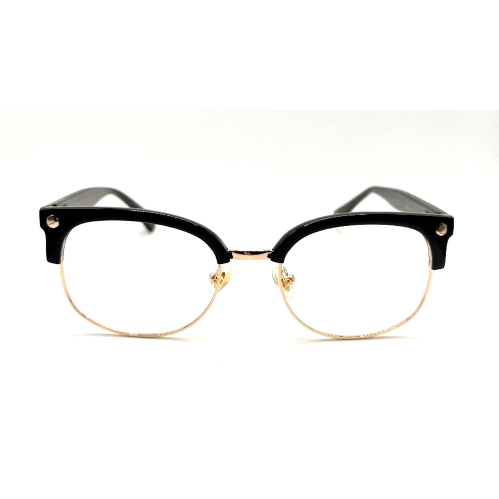MUSE 31-M10033 BLACK GOLD EYEGLASSES SUNGLASSES FRAMES 51-18
